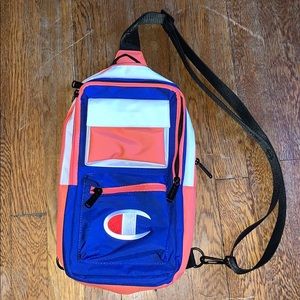 Colorful champion male messenger bag